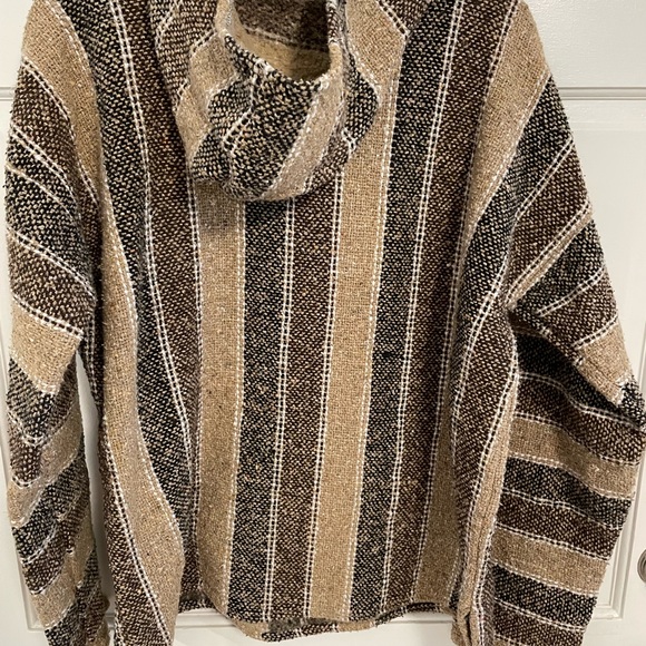 Artesanias Baja Mexican Hoodie Sz Lg - Picture 6 of 10